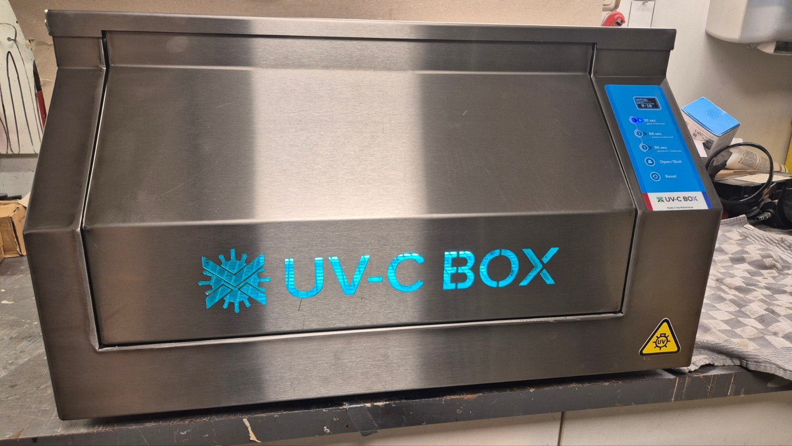 Prof. UV-C Box Sterilisator desinfectie - Zo goed als nieuw, Ophalen of Verzenden, Zo goed als nieuw