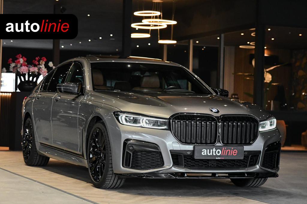 BMW 7-serie 730d M-Sport. Pano, Softclose, HUD, Luchtv, 360,, Auto's, BMW, Bedrijf, Te koop, 7-Serie, 360° camera, ABS, Achteruitrijcamera