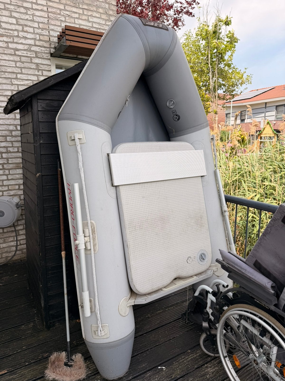 Hydro-Force opblaasbare rubberboot inclusief peddels, Dieren en Toebehoren, Honden-accessoires, Zo goed als nieuw, Ophalen of Verzenden