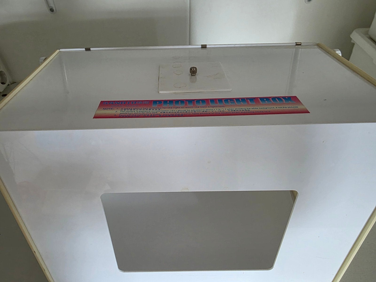 Fotostudio Lichtbak 38x22 cm - Perfect voor Productfoto's, Audio, Tv en Foto, Fotografie | Fotostudio en Toebehoren, Zo goed als nieuw