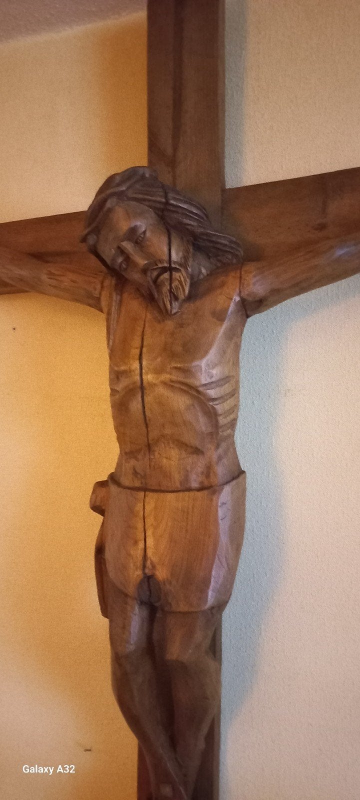 Groot Corpus op Kruishout 150 x 105 cm, Ophalen