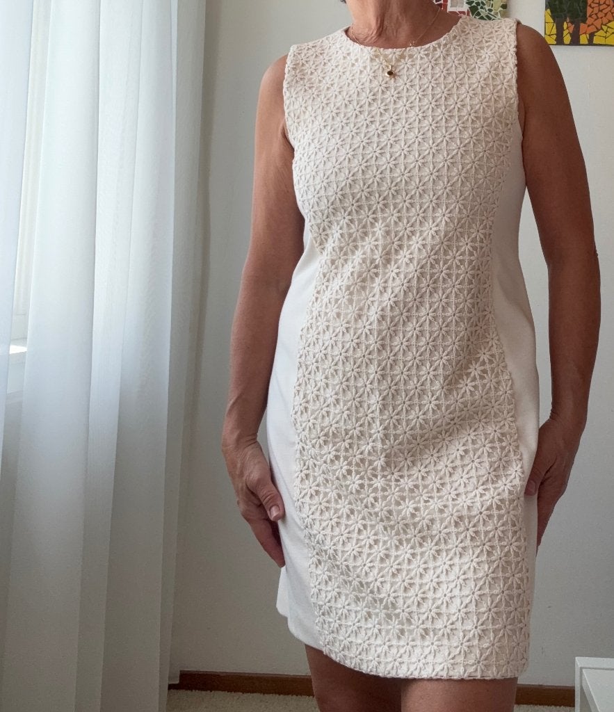 Jurk, Massimo Dutti, Wit, Ophalen of Verzenden, Knielengte