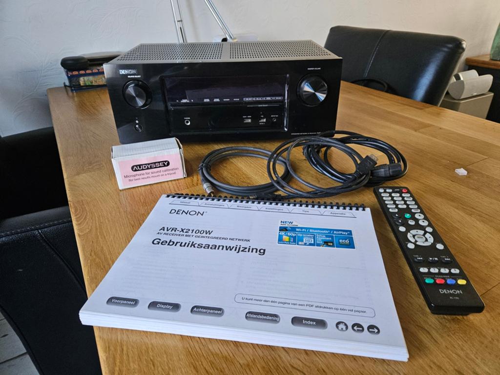 DENON AVR-X2100W, Ophalen, 120 watt of meer