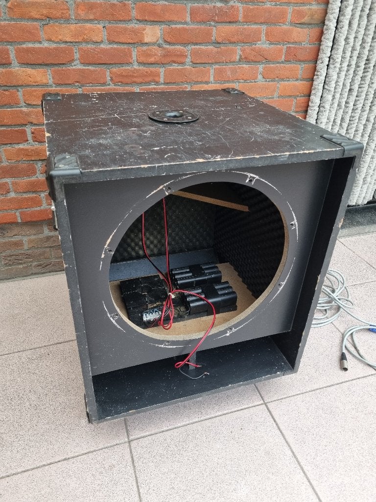 Lege baskasten / subwoofers, Ophalen, Gebruikt, Subwoofer, Overige merken