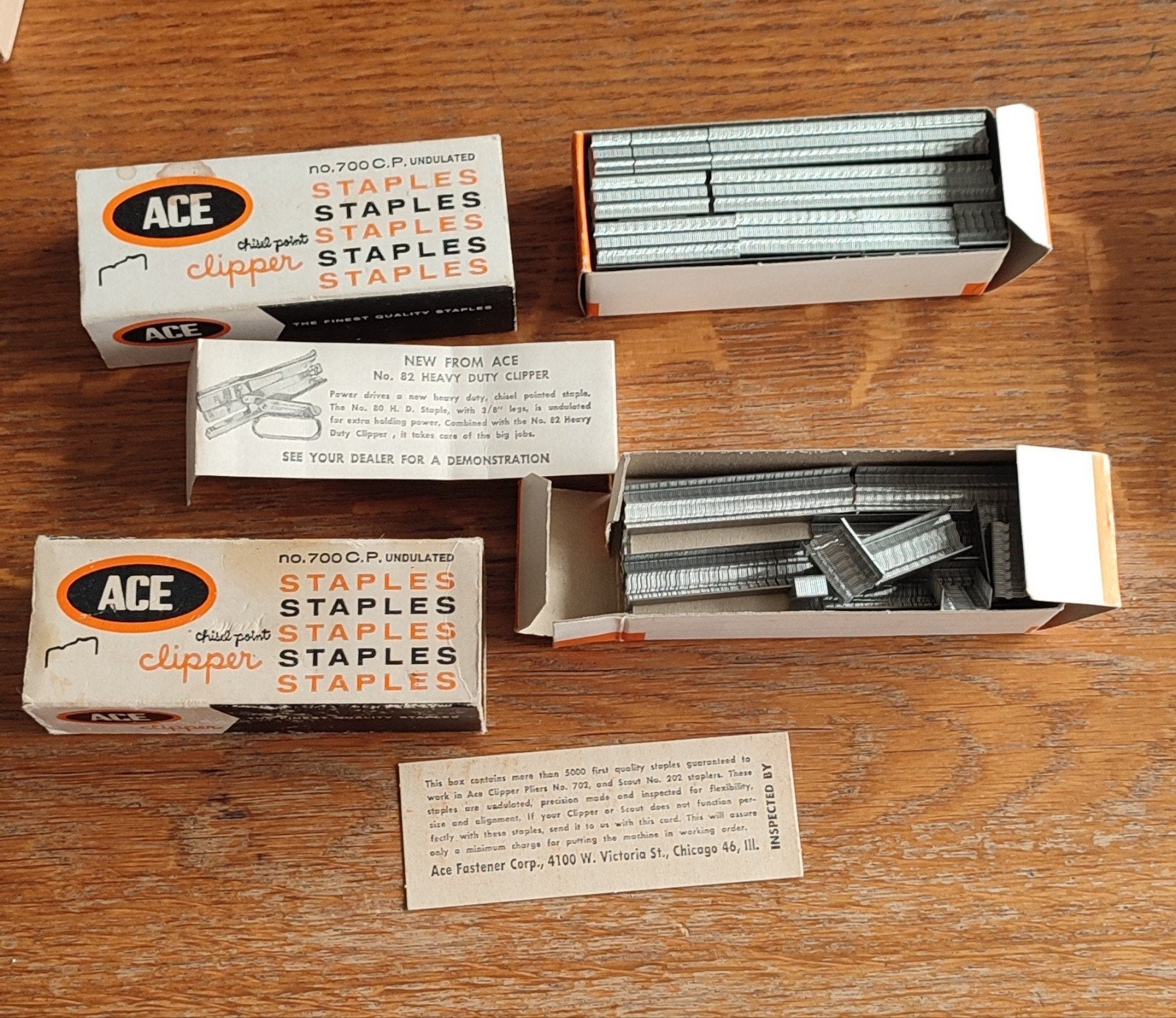 Nietjes - 1,5 doos ACE Clipper Staples, Ophalen of Verzenden