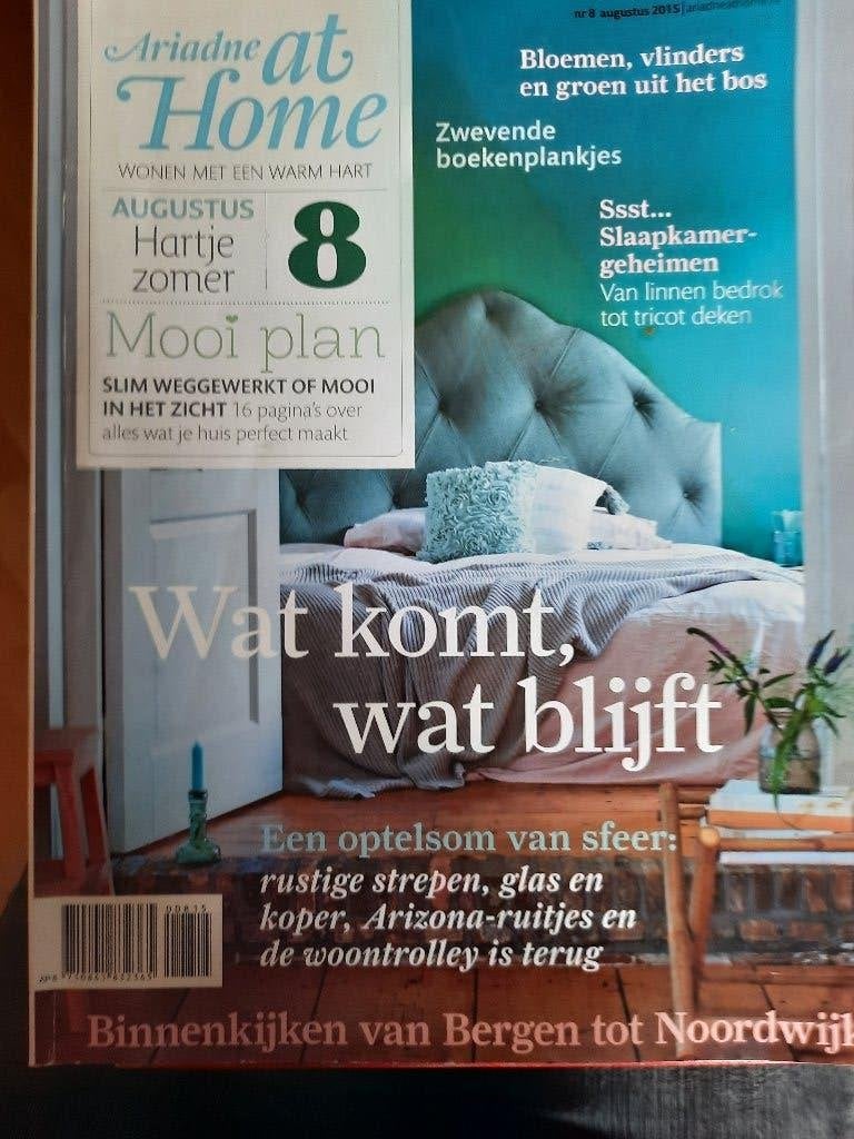 ariadne at home nr. 8 augustus 2015, Ophalen of Verzenden, Overige typen