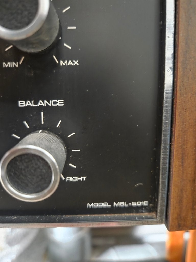 JVC NIVICO MSL-501E Vintage stereo set met platenspeler 1971, Ophalen, Zo goed als nieuw, Tuner of Radio, JVC