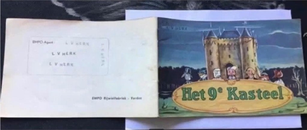Het 9e kasteel door Harry Bruil uit 1952., Eén stripboek, Ophalen of Verzenden, Gelezen