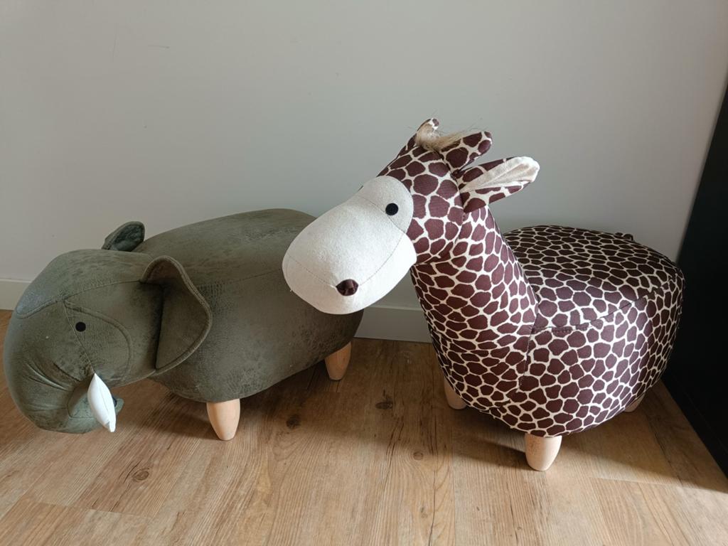 Kruk Giraffe voor kinderen z.g.a.n. (of 2 voor €20), Ophalen, Zo goed als nieuw