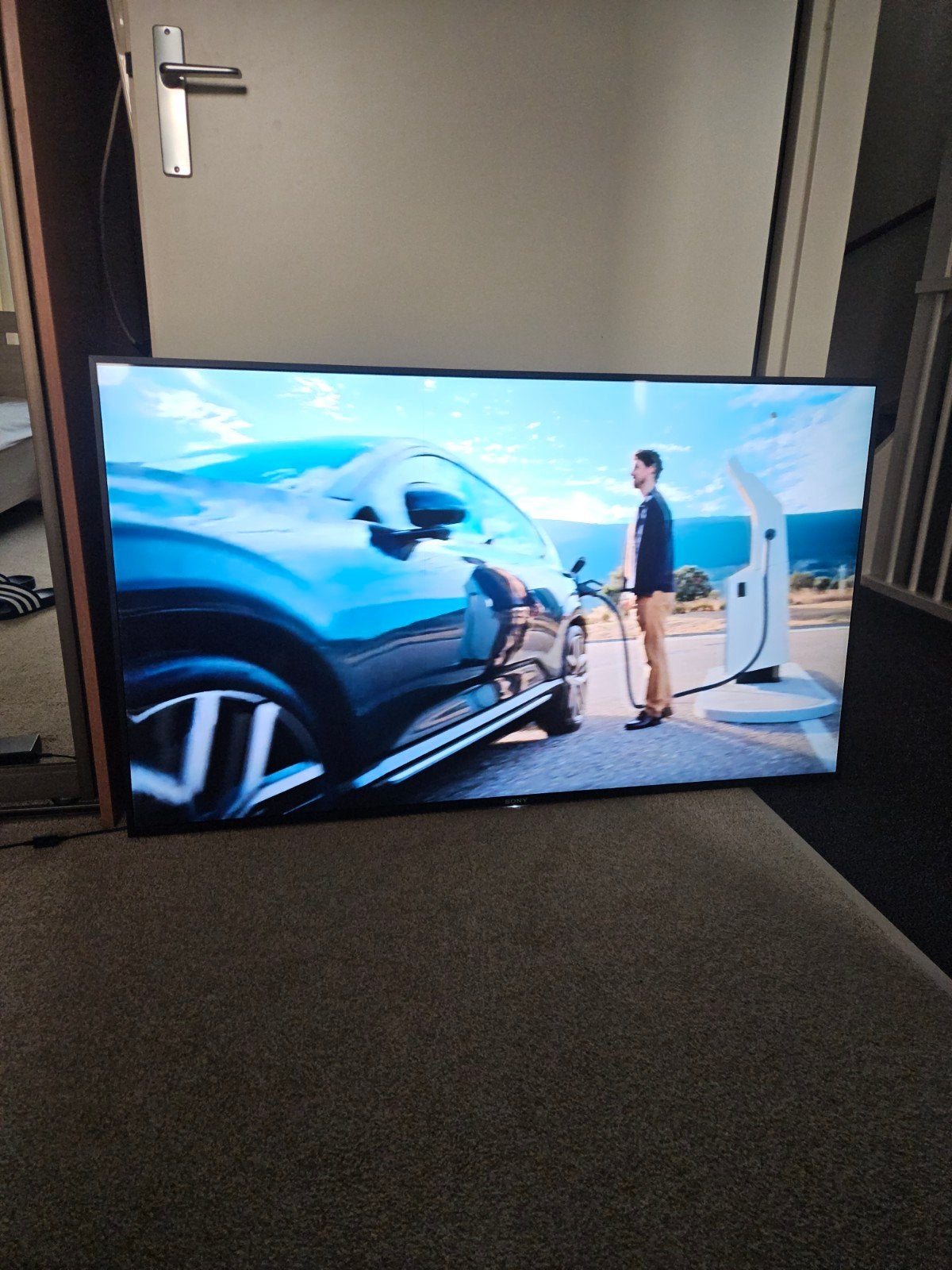 Sony 55 inch tv, Ophalen, Gebruikt, 50 Hz, Sony