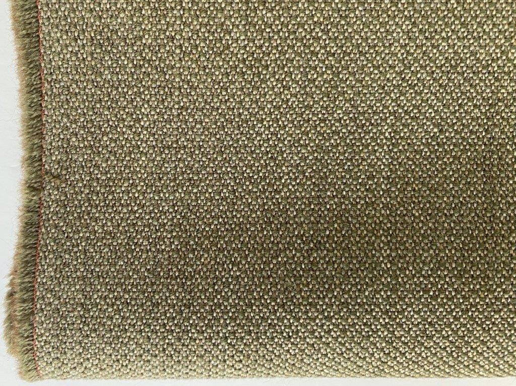 Kvadrat Fiord 2 951; zacht olijfgroen; 2x restant meubelstof, Hobby en Vrije tijd, Stoffen en Lappen, Wol, 120 cm of meer, Ophalen of Verzenden