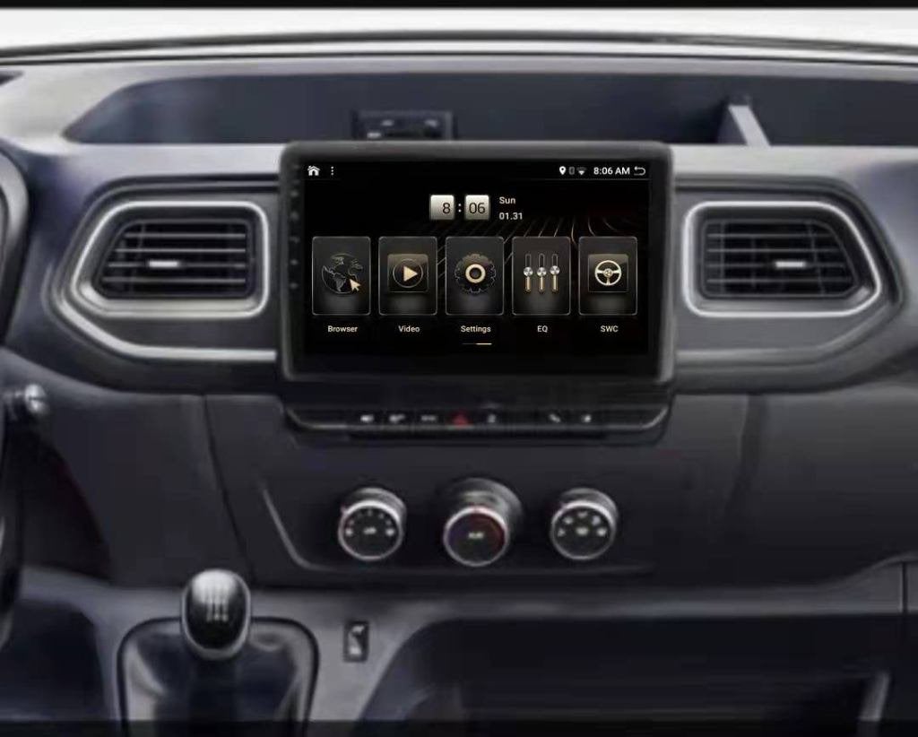 Android 15 Autoradio navigatie Renault Master 2023 carplay, Auto diversen, Autoradio's, Oberonweg 262 3208pg, Nieuw, Ophalen of Verzenden