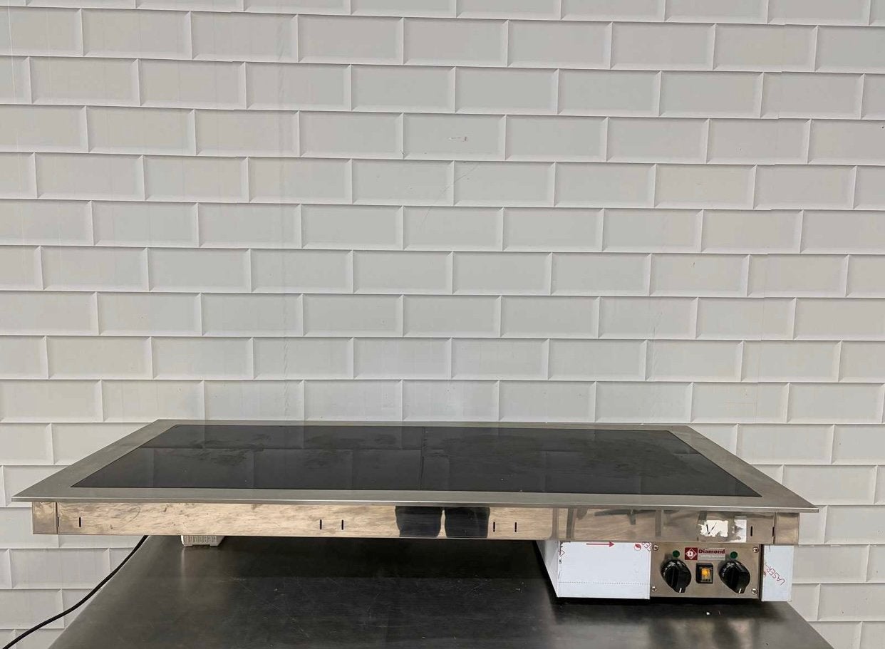 Diamond RVS Warmhoudplaat 145cm | Buffet Horeca 230V, Ophalen of Verzenden, Gebruikt, Vrijstaand, Inductie