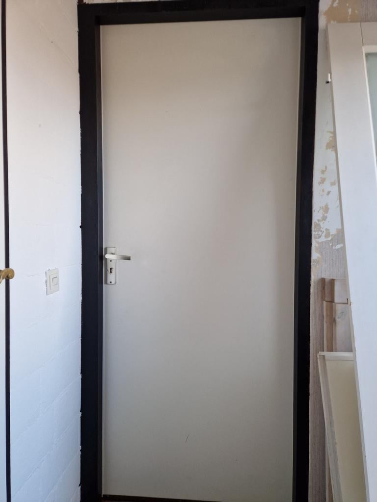 2 linksdraaiende deuren, 83x201 cm, Ophalen