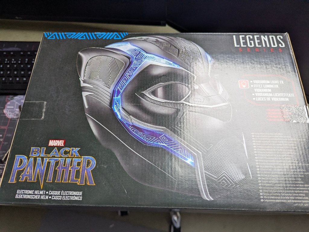 Hasbro marvel legends Black Panther masker, Ophalen of Verzenden, Nieuw