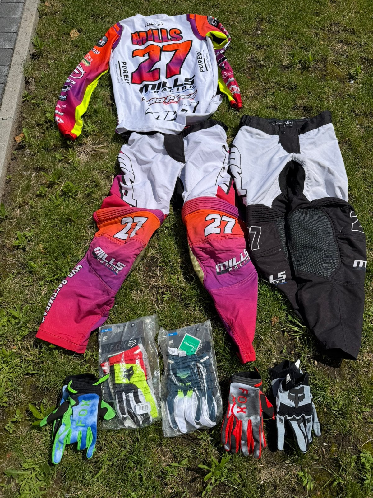 Crosspak en handschoenen, Ophalen of Verzenden, Tweedehands, Handschoenen