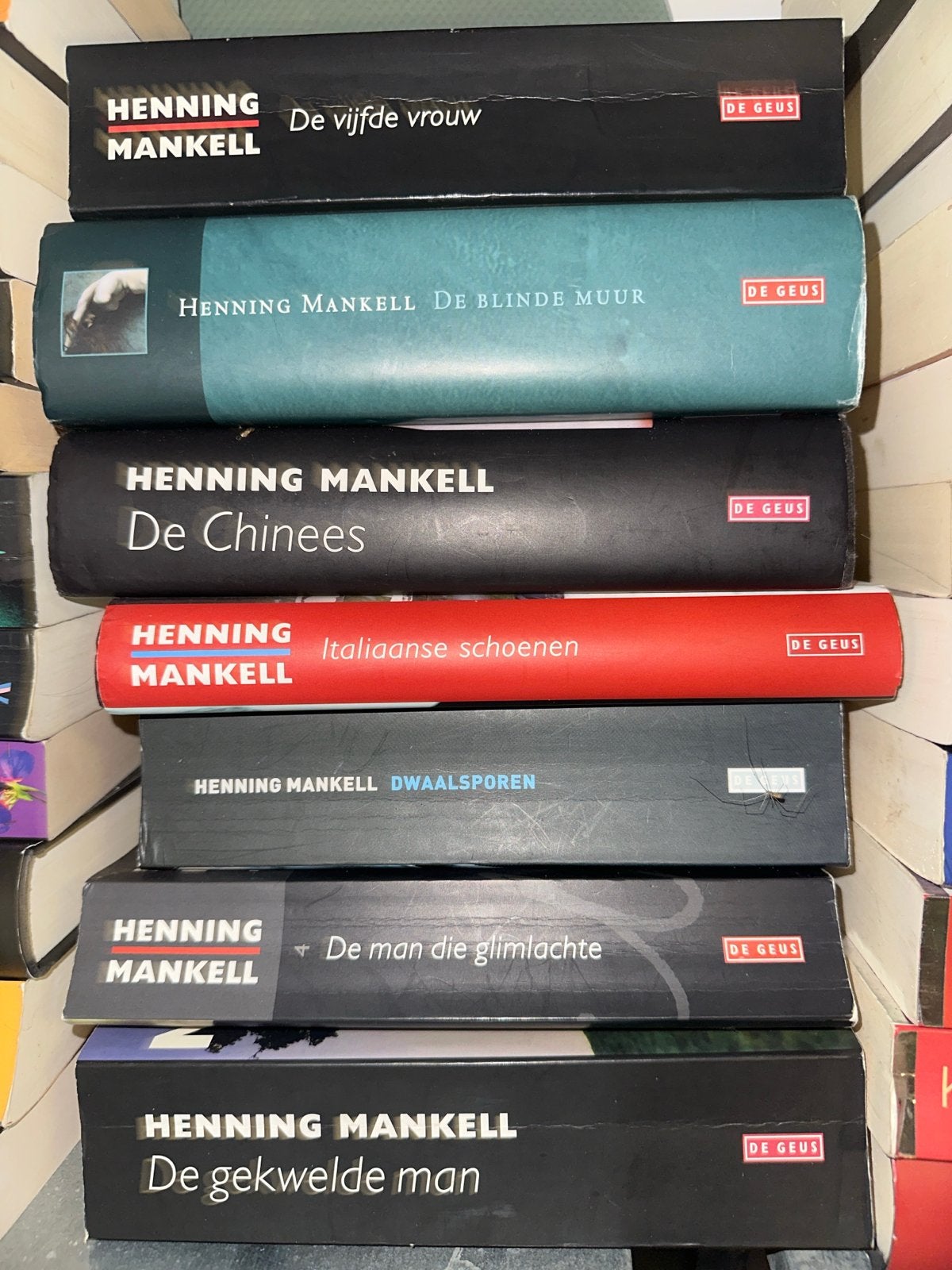 Henning Mankell boeken - Wallander serie - per stuk, Ophalen of Verzenden, Gelezen
