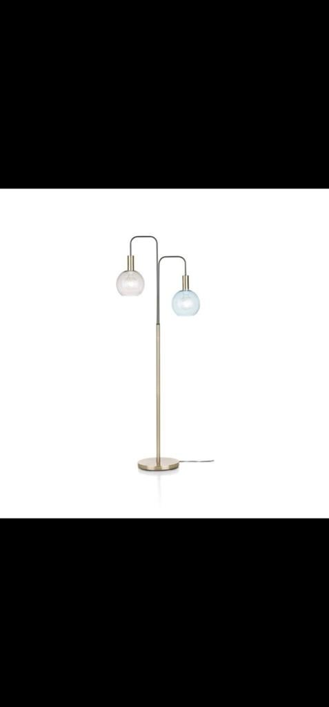Coco Maison vloerlamp Gaby, Ophalen, Modern, Industrieel, Zo goed als nieuw, Glas