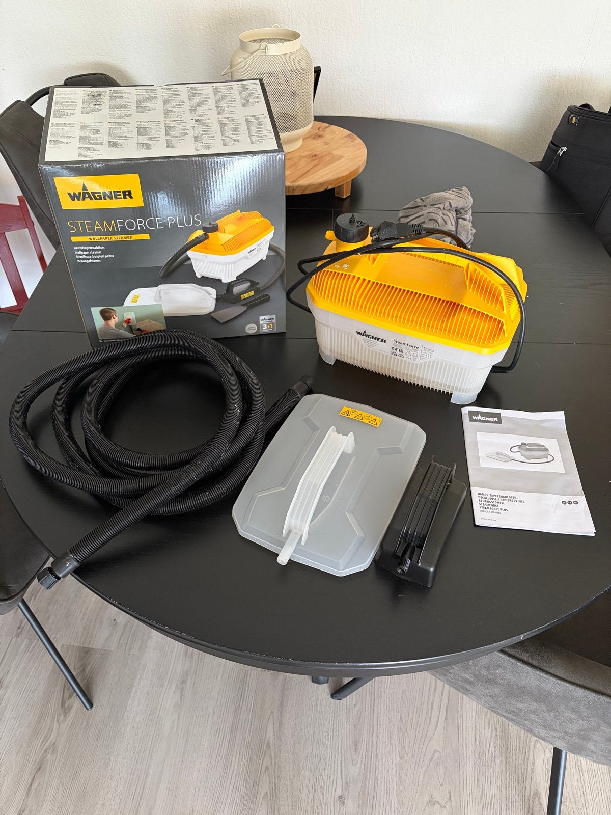 Wagner SteamForce Plus Behangafstomer - zgan in doos, Ophalen of Verzenden, Zo goed als nieuw