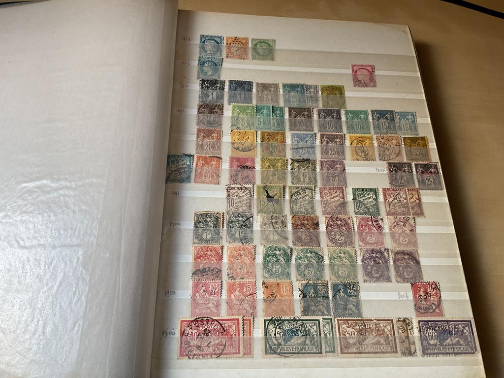 Stockboek Frankrijk, Ophalen of Verzenden, Buitenland