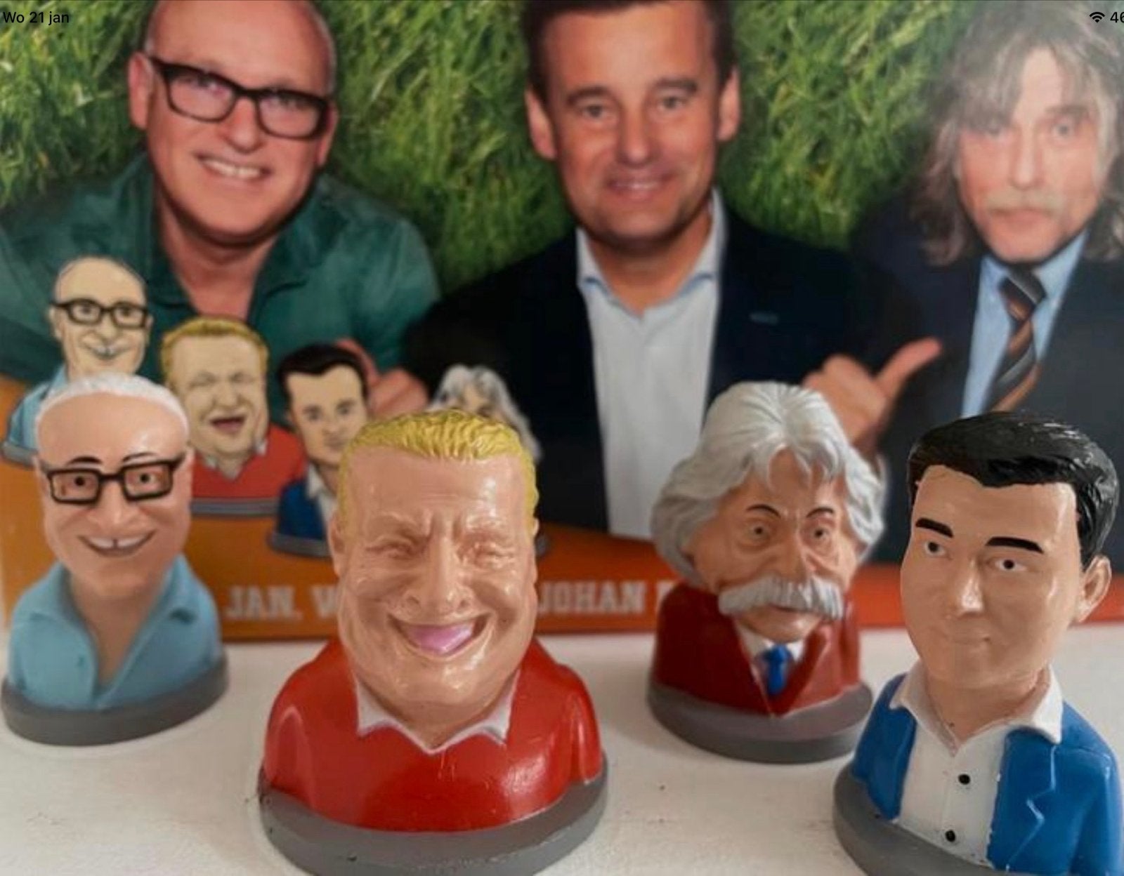 VI side popptjes Wilfred Genee Rene vd Gijp Johan Derksen, Ophalen of Verzenden, Zo goed als nieuw