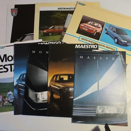 Austin Maestro Montego folders origineel NL tekst SET PRIJS, Ophalen of Verzenden, Gelezen, Overige merken