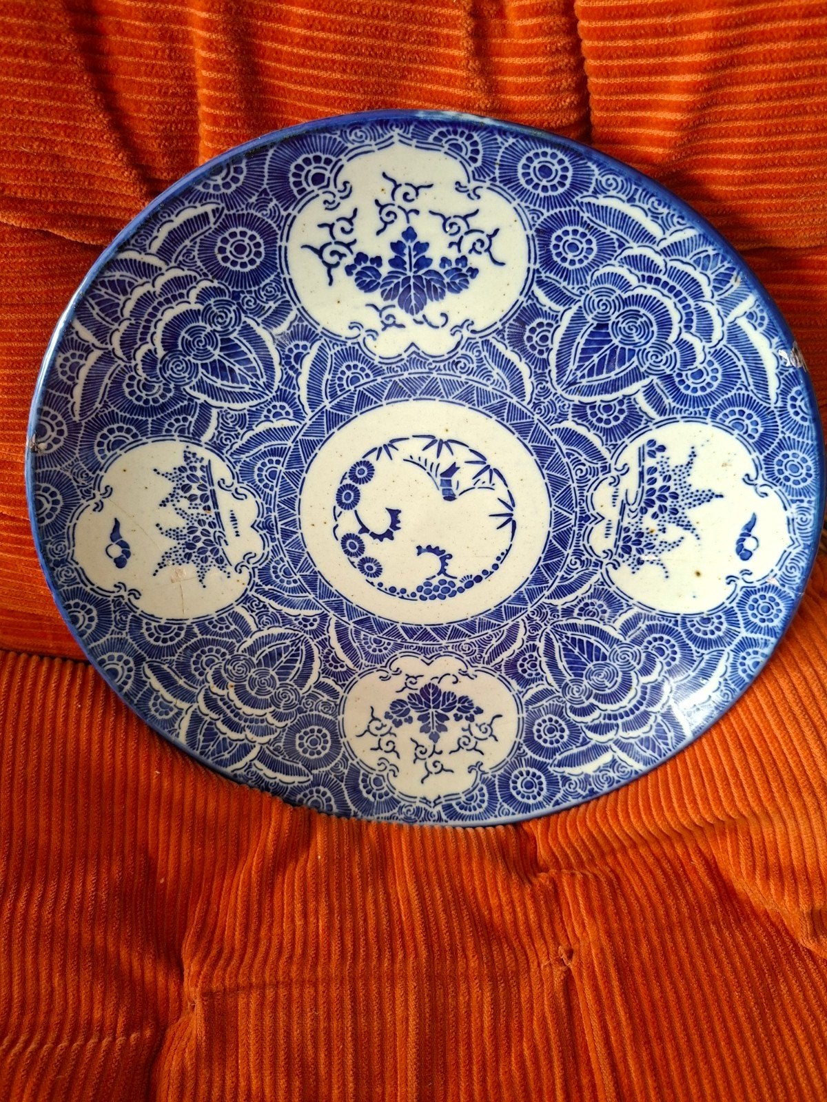 Antiek Chinees bord, Ophalen of Verzenden