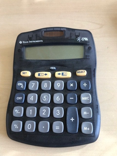 Rekenmachine, Ophalen of Verzenden, Gebruikt
