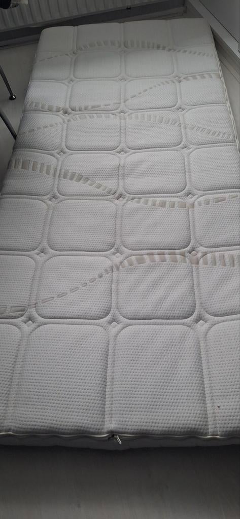 Sand topdek matras 210 x 90 cm, Gebruikt, 90 cm, Eenpersoons, Verzenden
