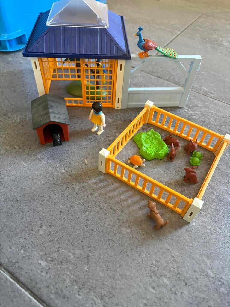 Playmobil dieren verblijf, Ophalen of Verzenden, Zo goed als nieuw