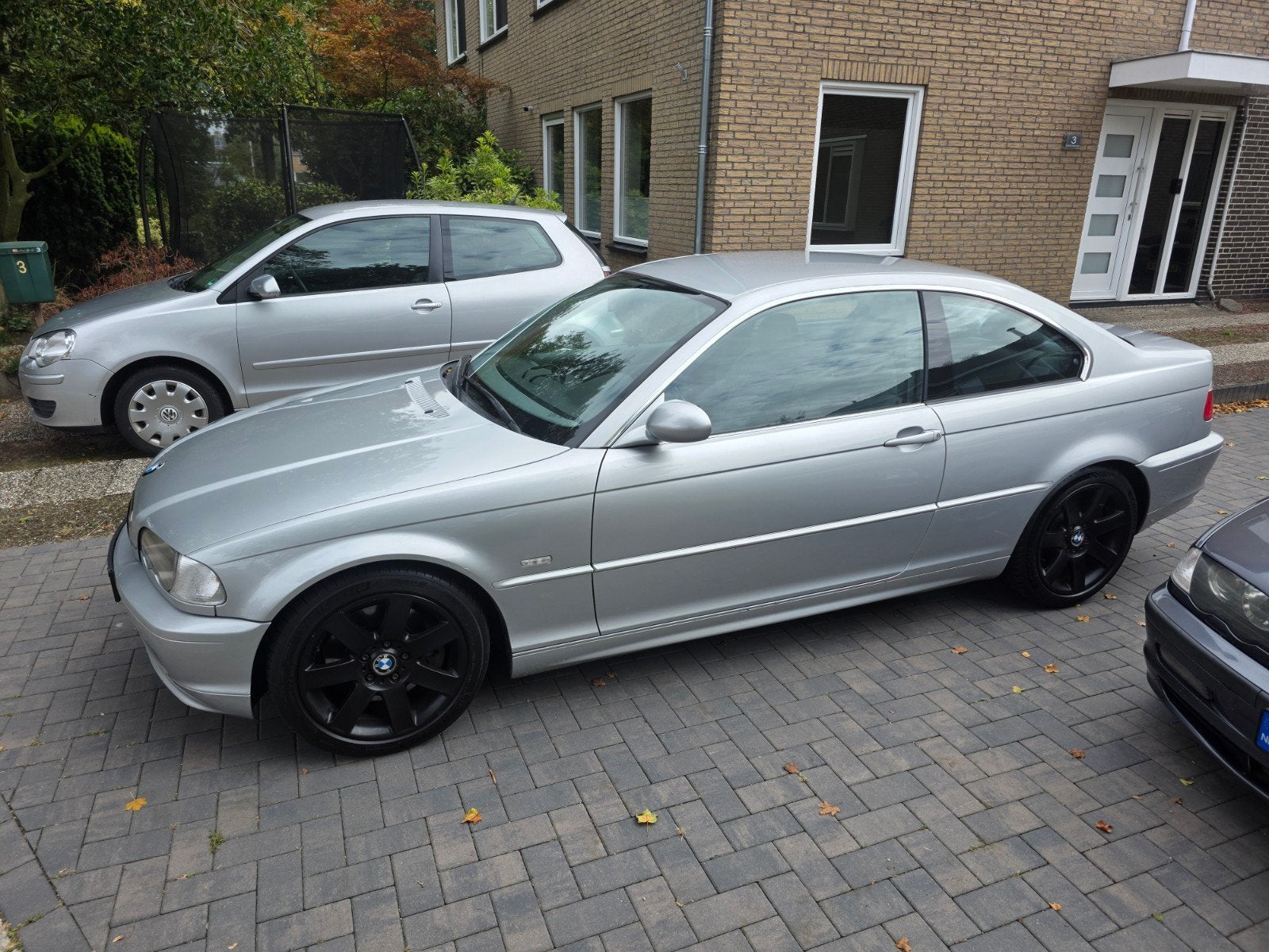 BMW e46 330ci 2000 Titan zilver coupe, Automaat, Achterwielaandrijving, 1440 kg, Overige kleuren