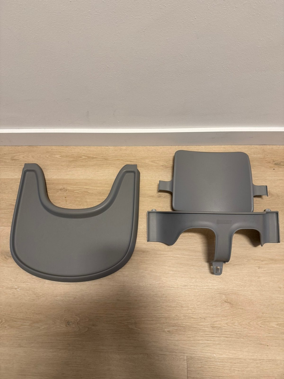 Stokke tripp trapp trip trap babyset en tray, Ophalen, Zo goed als nieuw, Meegroeistoel