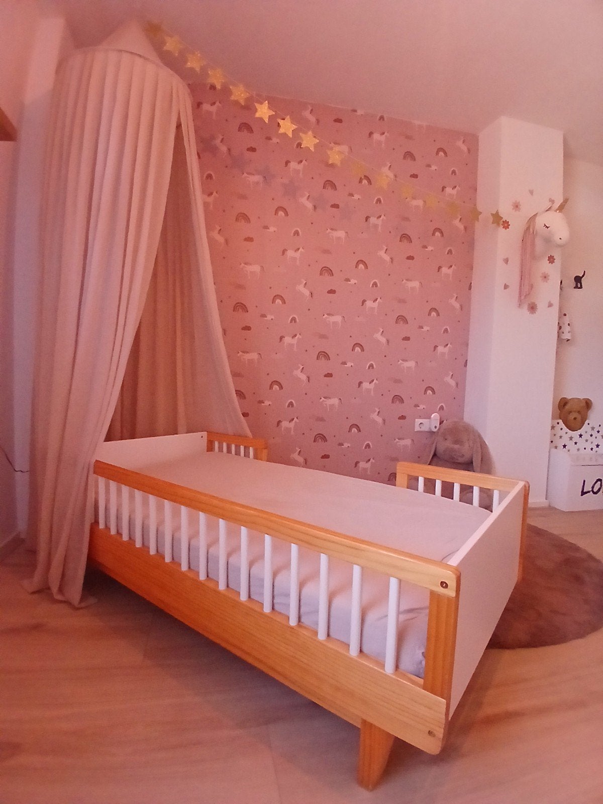 klamboe babykamer jollein, Ophalen, Zo goed als nieuw, 180 cm of meer, 70 tot 85 cm