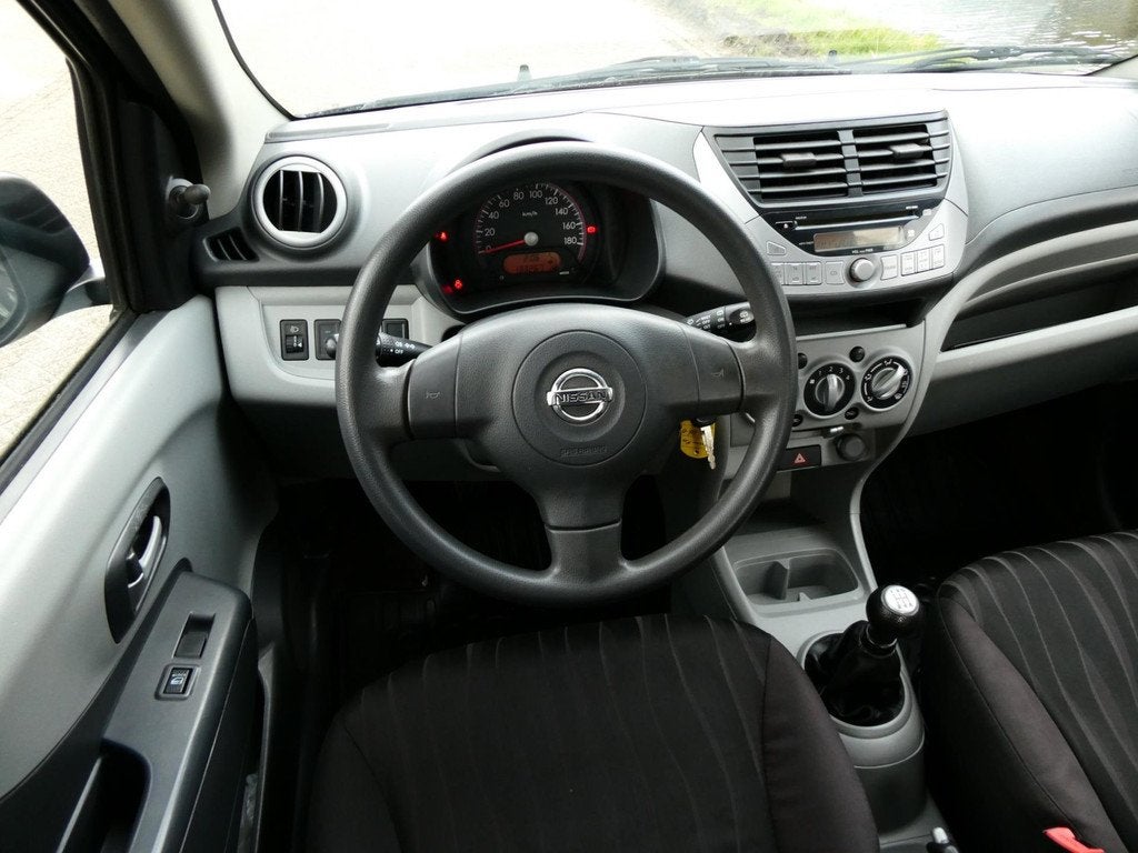 Nissan Pixo 1.0 Acenta 133.000km Zuinig A-Label 2e eigenaar, Auto's, Nissan, Voorwielaandrijving, Euro 5, Stof, 200 kg