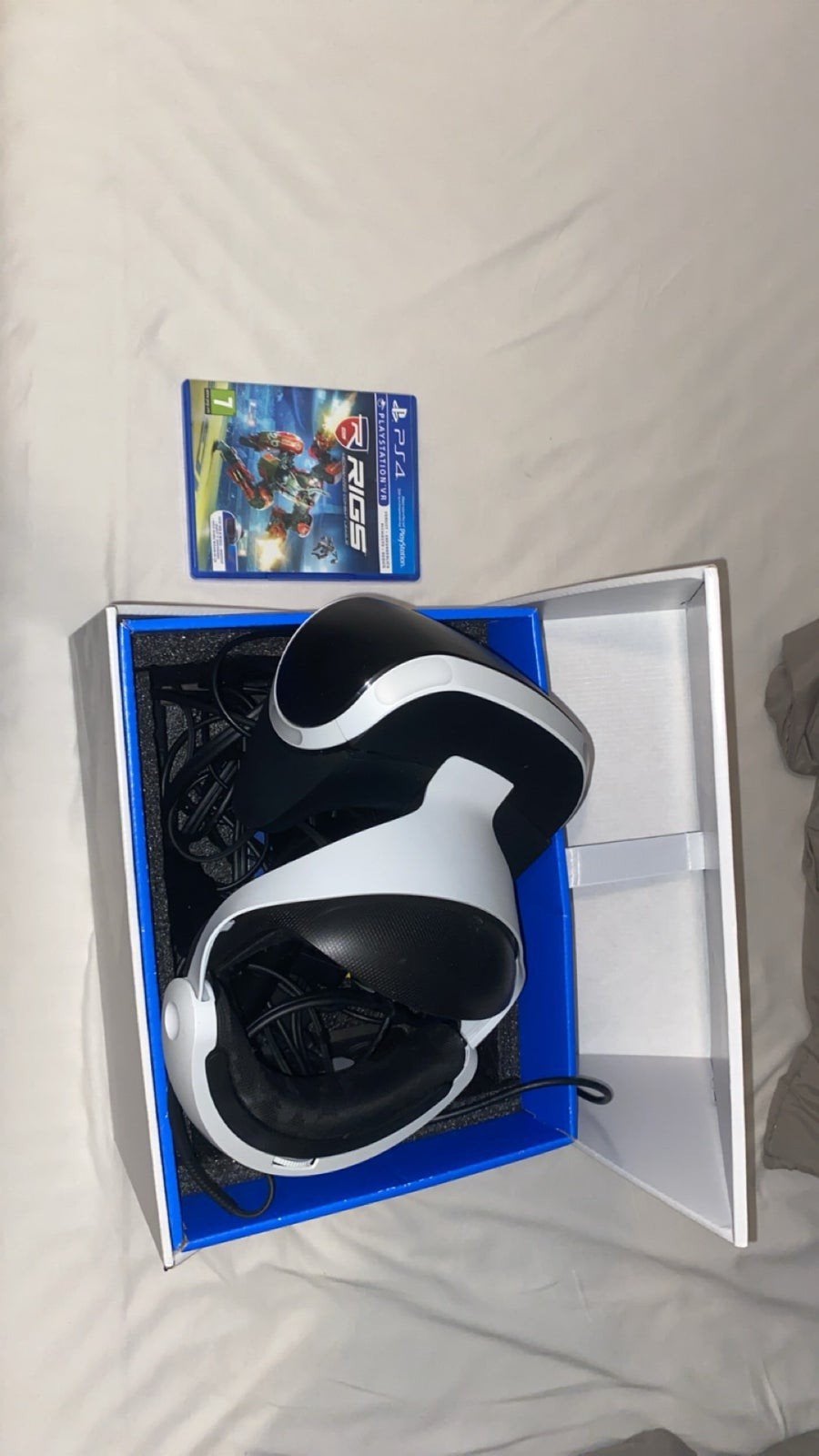 PlayStation VR set (PS4) + game RIGS te koop, Ophalen of Verzenden, Zo goed als nieuw