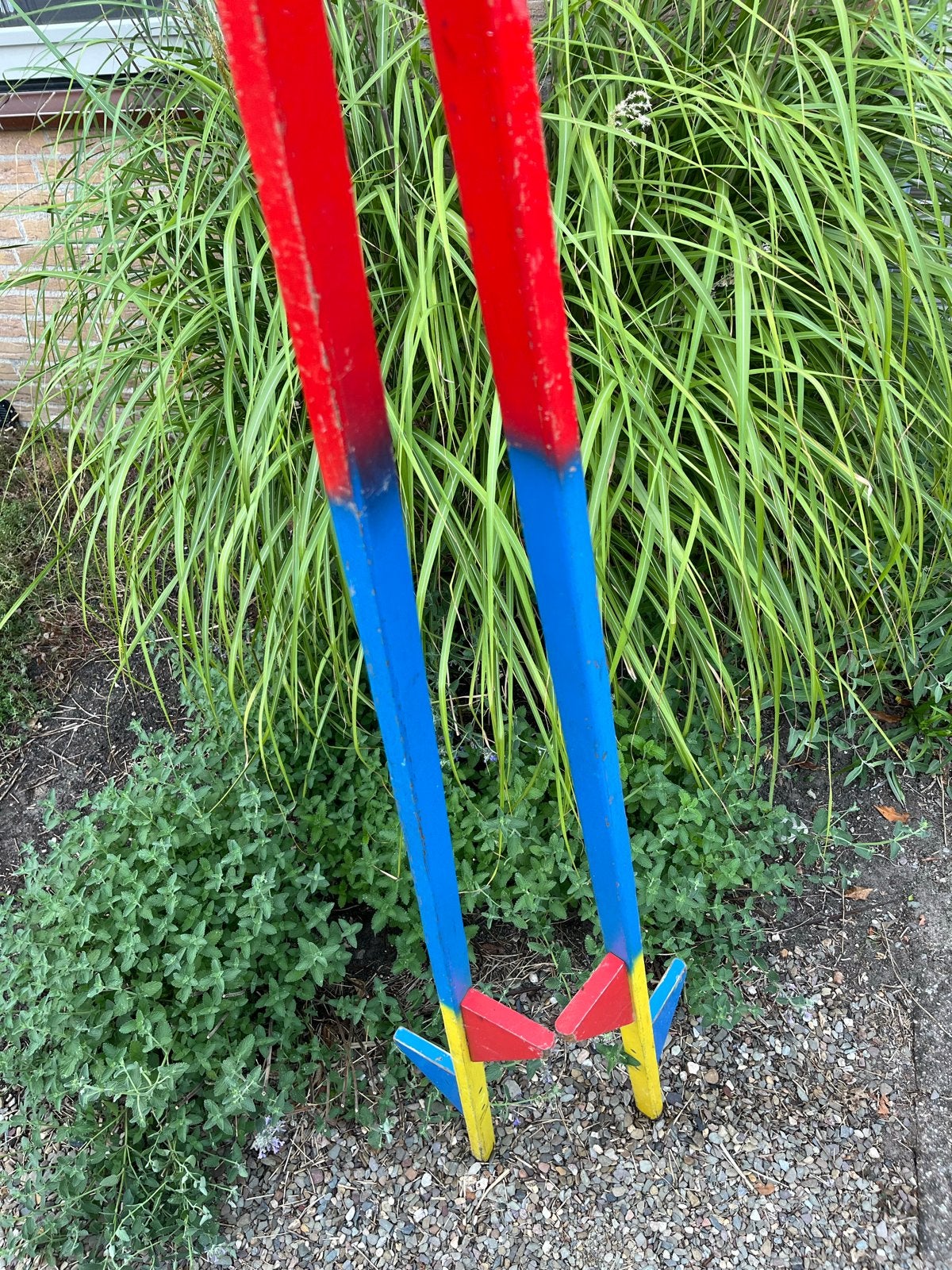 Stelten - Rood, Blauw, Geel, Ophalen, Gebruikt