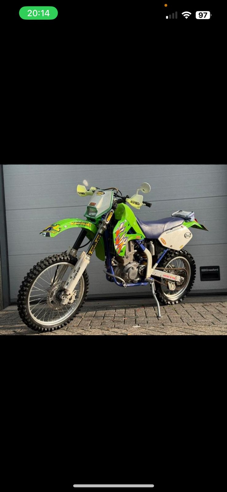 Kawasaki klx650 1995, Particulier