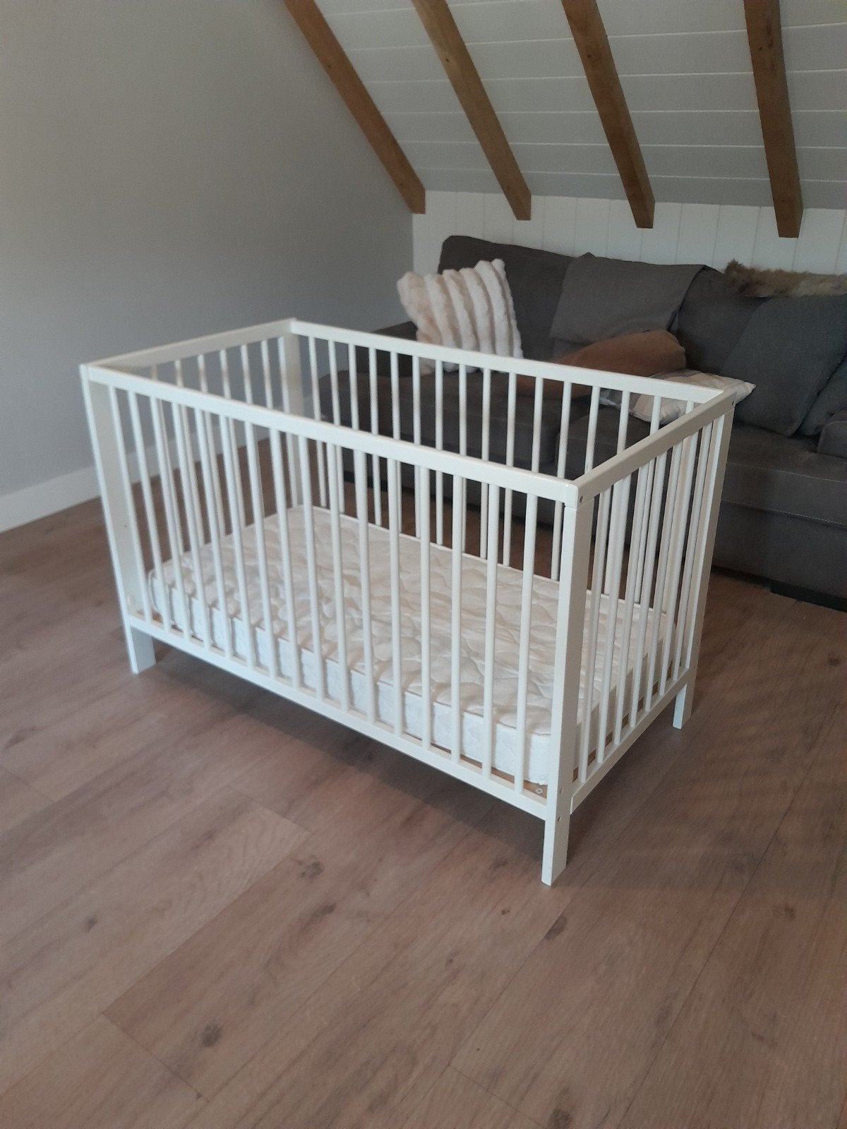 Ikea Gulliver tijdloos babybed, Kinderen en Baby's, Ophalen, Gebruikt, Ledikant