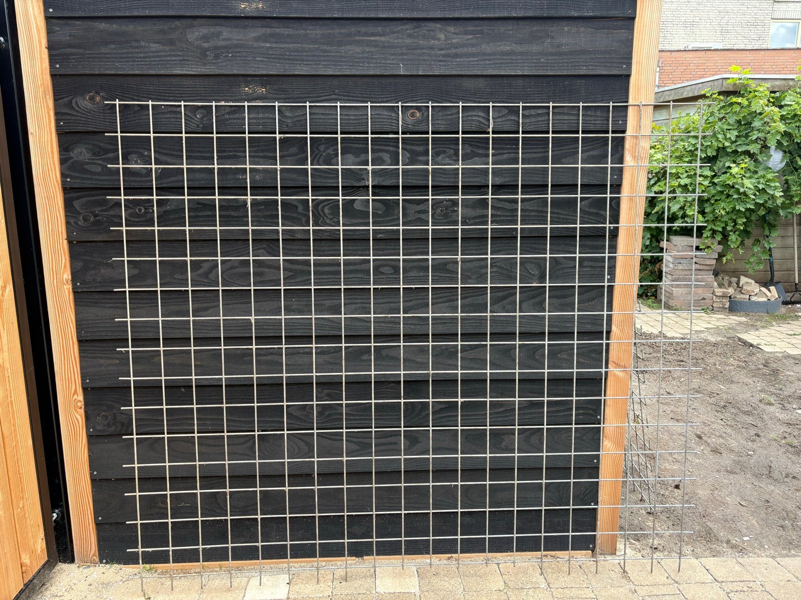 Betonmatten 200x165 & 195x95, Tuin en Terras, Ophalen, Gebruikt, IJzer, Gaashekwerk