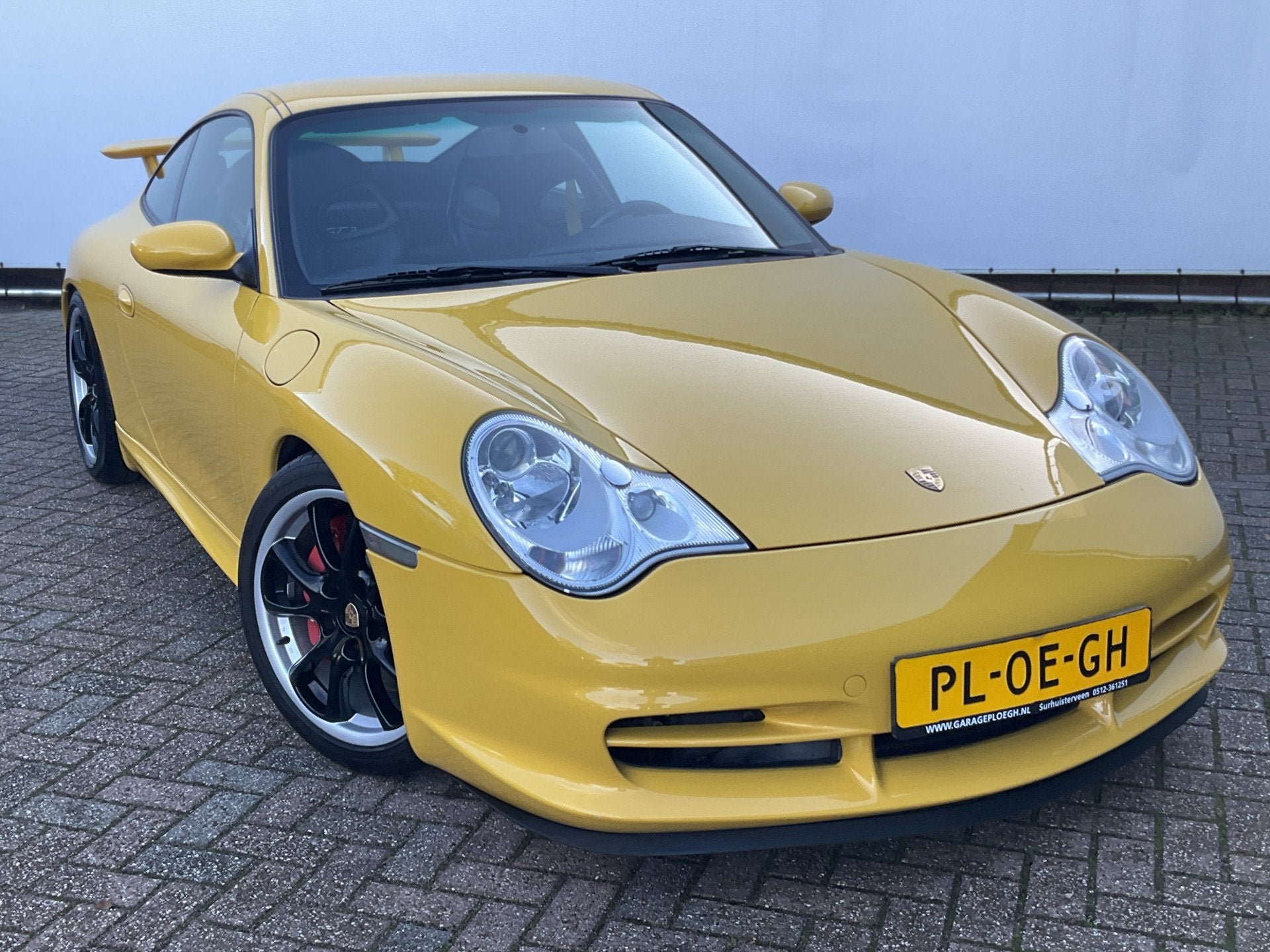 Porsche 911 3.6 Coupé 996 GT3 Collect Car Speed Gelb Carbon, Auto's, Gebruikt, Bedrijf, Handgeschakeld, 3600 cc
