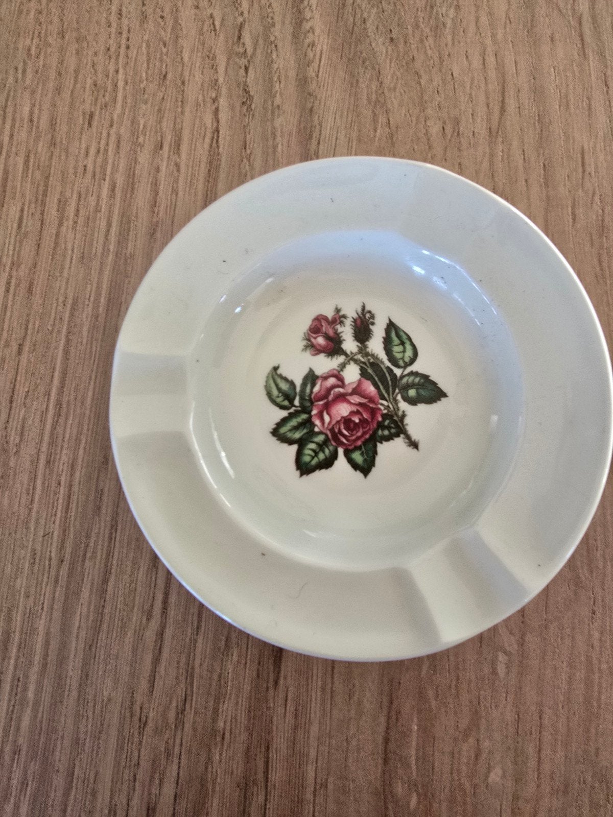 Vintage Wedgwood "Moss Rose" asbak, Ophalen of Verzenden