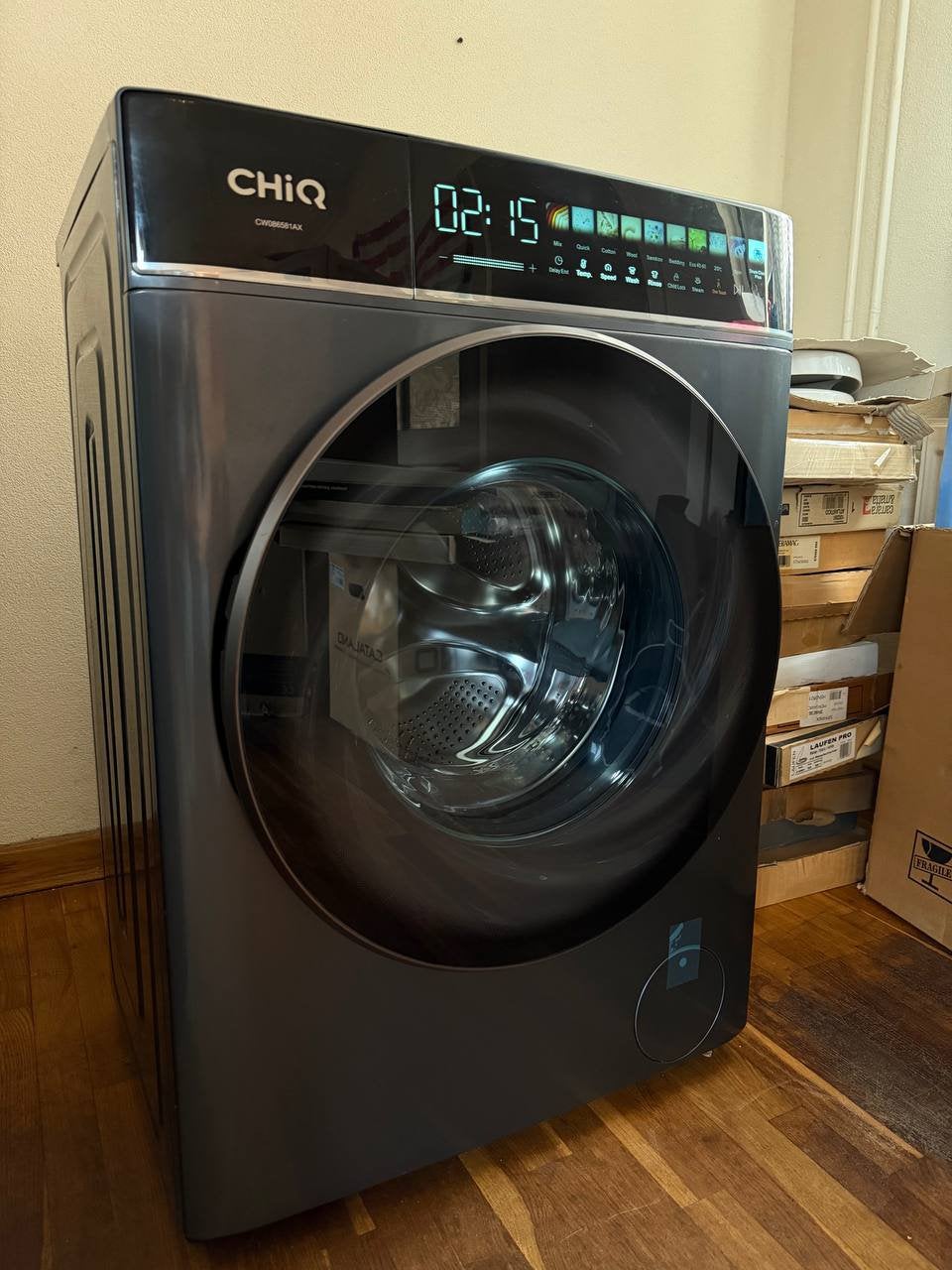 CHIQ Wasmachine voor onderdelen of reparatie, Witgoed en Apparatuur, Wasmachines, Ophalen of Verzenden, Niet werkend, 1200 tot 1600 toeren