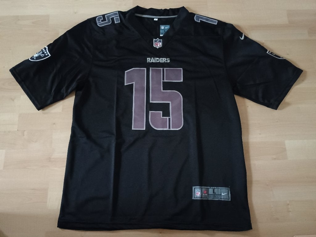 Las Vegas Raiders Jersey Mendoza maat: L, Maat 52/54 (L), Zwart, Overige typen, Nieuw