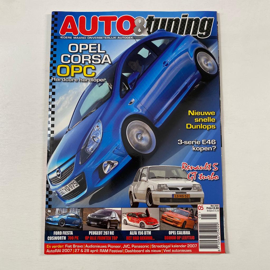 Auto & Tuning Magazine - Mei 2007 - Opel Corsa OPC, Ophalen of Verzenden, Gelezen, Opel