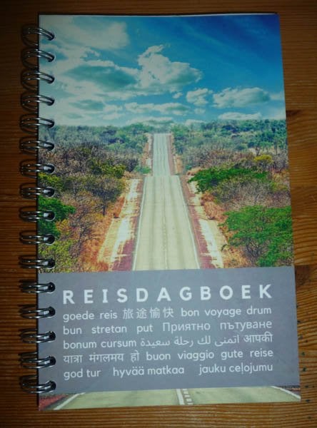 Reisdagboek Dagboek, Ophalen of Verzenden, Nieuw
