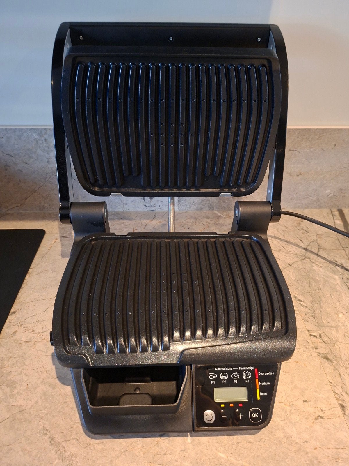 Tefal optigrill 1x gebruikt, Witgoed en Apparatuur, Ophalen, Zo goed als nieuw