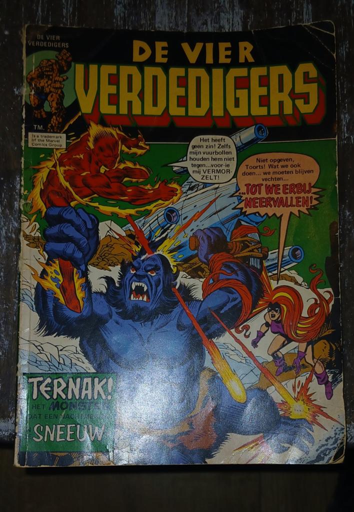 De vier verdedigers nr. 5 de aanval, Boeken, Strips | Comics, Europa, Ophalen of Verzenden, Gerry Conway, Gelezen