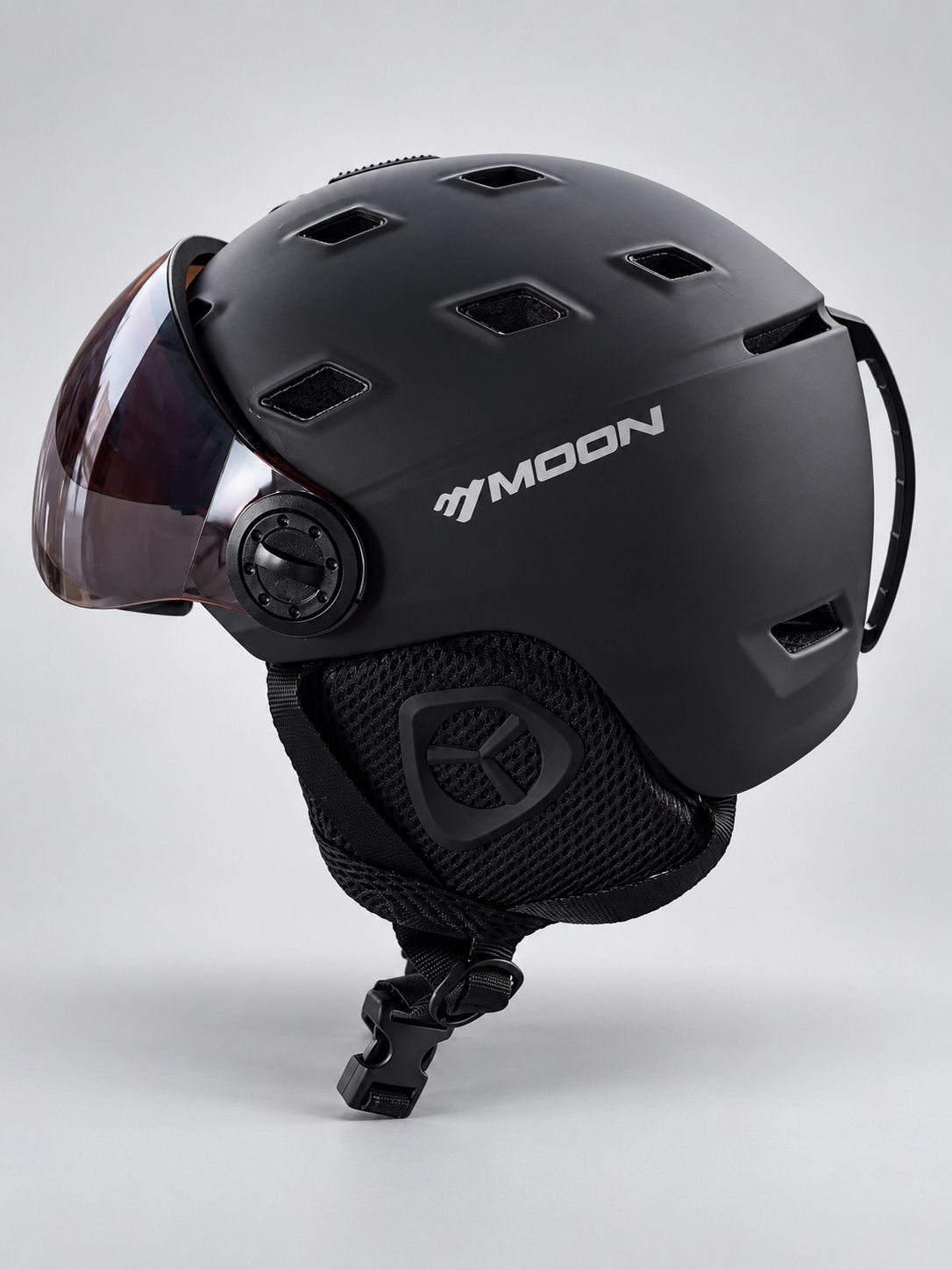 MOON skihelm met vizier 55-58 cm – slechts 1 week gebruikt, Ophalen of Verzenden, Zo goed als nieuw, Overige typen, Overige merken