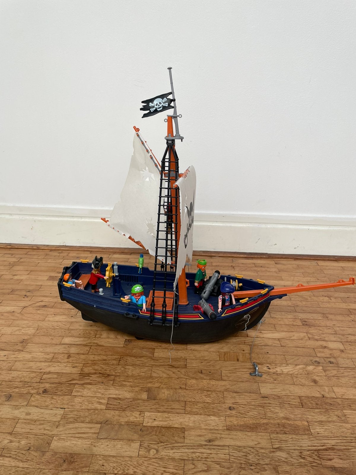 Playmobil piratenboot, Ophalen, Gebruikt