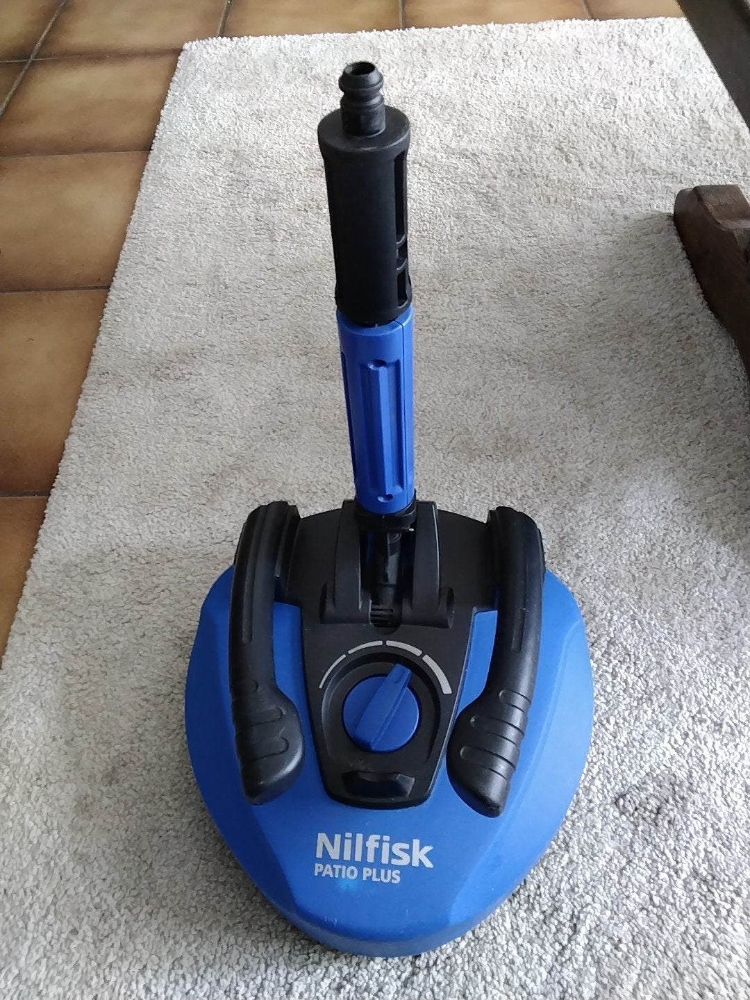 Nilfisk Patio Plus Terrasreiniger zgan, Tuin en Terras, Hogedrukreinigers, Ophalen of Verzenden, Zo goed als nieuw, Nilfisk, Elektrisch
